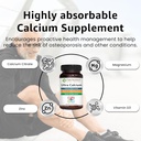 Pure Nutrition Ultra Calcium 1000mg with VIT D3 + K2 | 270 Tabs (90 X Pack of 3) | Highly absorbable Calcium Supplement with Calcium Citrate Malate, VIT D3, K2, Moringa Oleifera, Magnesium and Zinc. 6