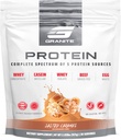 Granite Nutrition Protein Powder - Premium 5-Source Blend (Whey, Casein, Egg, Grass-Fed Beef) for Lean Muscle and Recovery - Salted Caramel Flavor, 30 Servings 2
