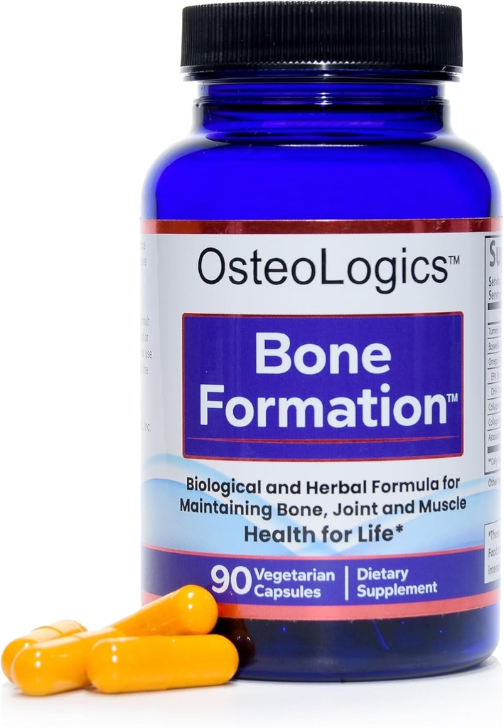 Collagen Supplements for Bone Formation - Joint Support Supplement with Omega 3 Fatty Acids, Promotes Healthy Bones & Joints, Supports Structural Health, 90 Capsules 3