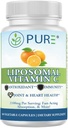 PURE Liposomal Vitamin C Capsules, 2100mg, Sunflower Lecithin, 180 Capsules, 60-Day Supply, Premium Wellness Supplement 2