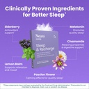 NeuroGum Sleep & Recharge Meltaway Mints | 1mg Melatonin + Chamomile + Elderberry + Lemon Balm + Passion Flower | Natural Sugar Free Rest & Relaxation Supplement (Mixed Berry, 72 Pieces) 3