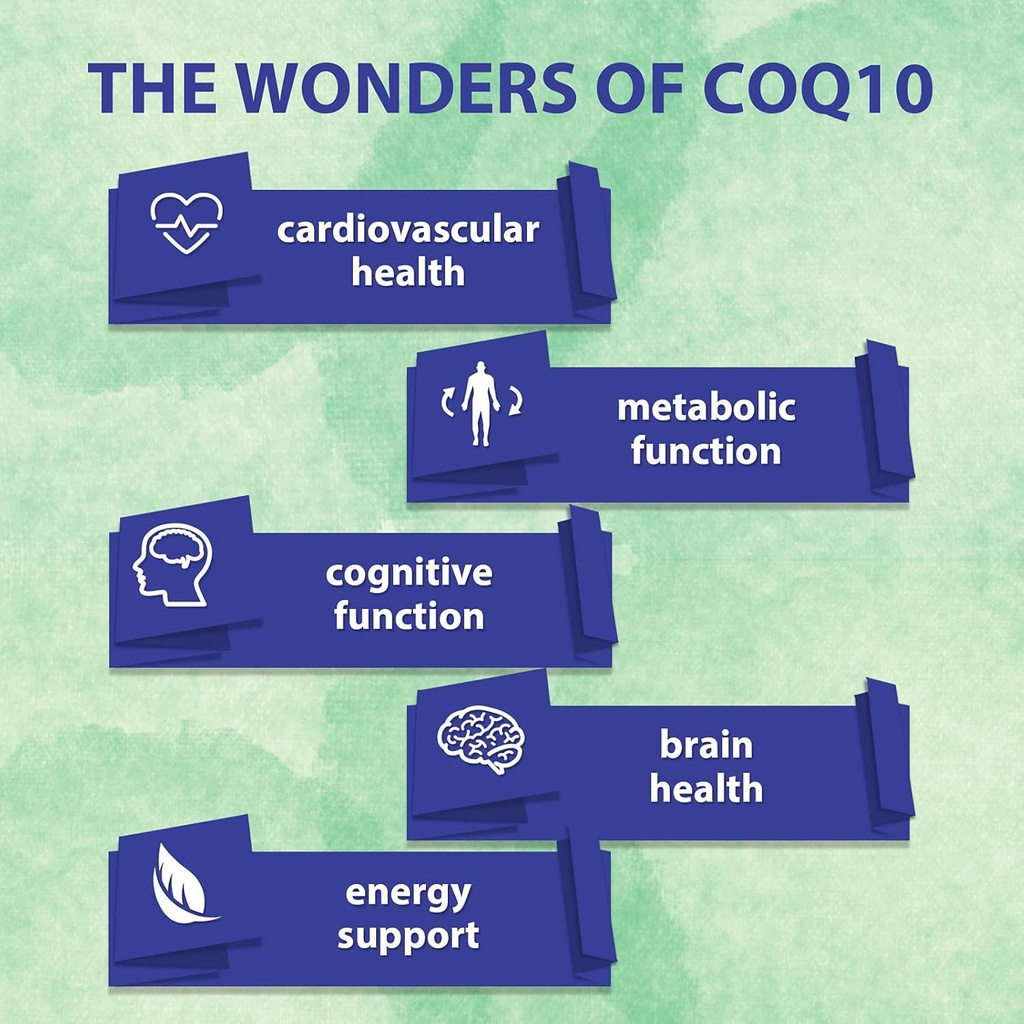 CoQ10 600mg Softgels | High Absorption CoQ10 Ubiquinol Supplement | Reduced Form Enhanced with Vitamin E & Omega 3 6 9 | Antioxidant Powerhouse Good for Health | 180 Soft 4