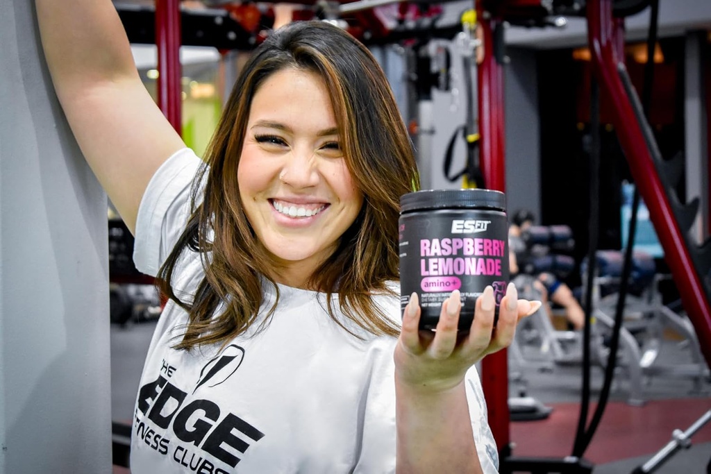 Amino+ Powder - Pre and Post Workout with Caffeine + Green Tea Extract - BCAA, Amino Acids, Zero Sugar, Low Calorie, Superior Taste, 40 Servings (Raspberry Lemonade) 6