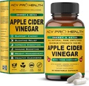 ACV Pro Apple Cider Vinegar Capsules Certified Organic with Mother ACV Pills Detox Cleanse Acid Reflux Relief Support Supplement Ginger Root Cayenne Pepper Powder 2