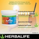 Herbalife H³O Fitness Drink: Orangeade Canister 10.6 Oz (300g), Carbohydrate Blend for immediate Energy, Energize, Hydrate, Protect, Naturally Flavored 6