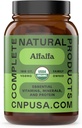 Complete Natural Products Pure Alfalfa Leaf - 100 Capsules - 450mg of Pure Dried Organic Alfalfa Leaf Powder in Veggie Capsules 2