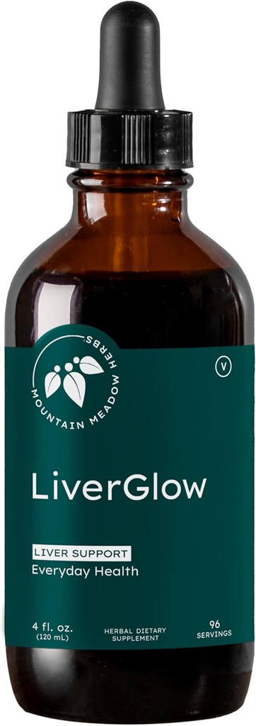 Mountain Meadow Liver Glow (Original Formula), Advanced Detoxifier and Regenerator to Support Liver Health and Function - 4 oz - for a Happy Liver 2