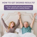 NuBest Sleep Xtra | Supports Healthy Sleep for Adults | Vitamin B6, Melatonin, Ashwagandha, Chamomile, Valerian & More - Non Habit-Forming | 60 Vegan Capsules |1 Month Supply 6