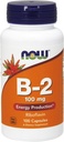 NOW Foods 2 Pack B-2, 100 mg, 100 Capsules 2