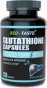 ECO-TASTE Glutathione Supplement, 98% Purified – Reduced Form, 120 Capsules 2