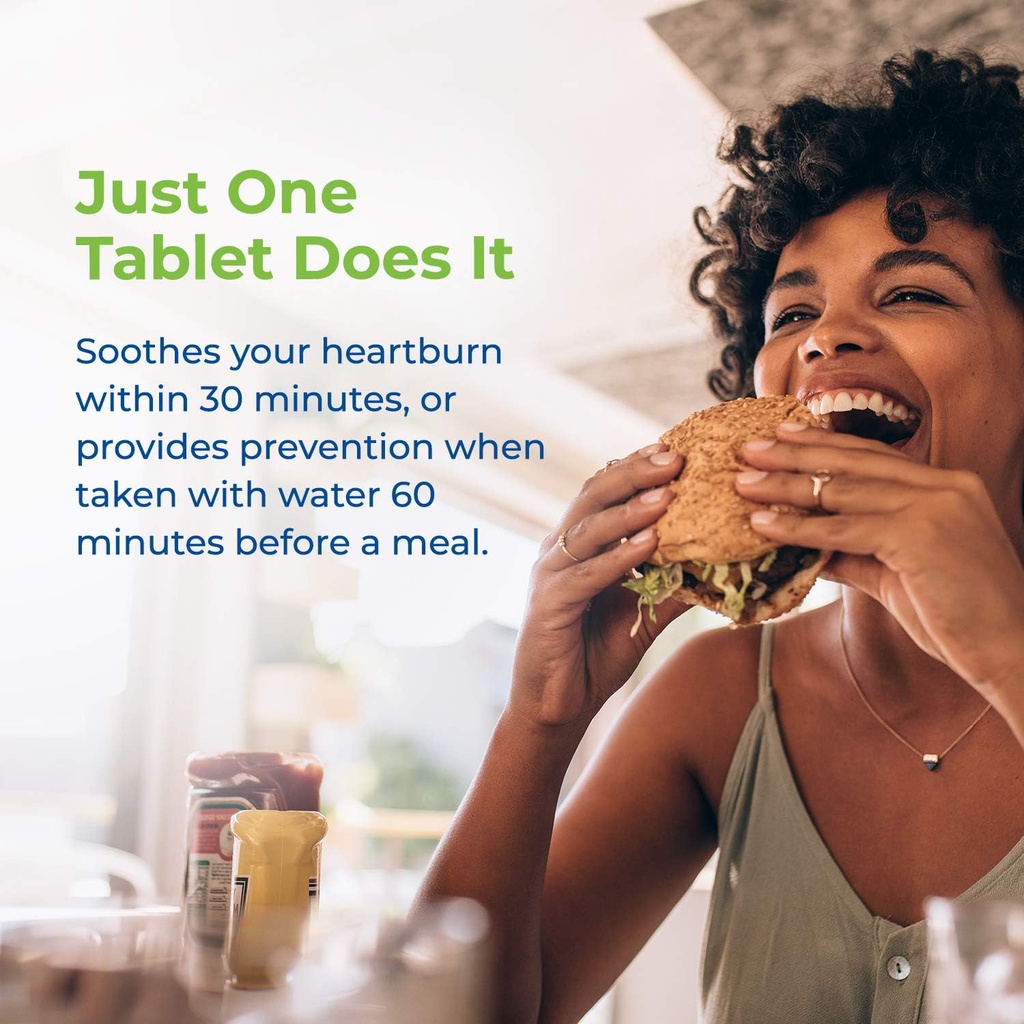 Rite Aid Acid Reducer, Original Strength Famotidine Tablets, 10 mg - 2 Bottles, 90 Count Each (180 Count Total) | Heartburn Relief | Acid Reflux | Antacid Chews & Tablets, Heartburn Chews & Tablets 5