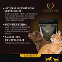 Organic Weight Management Supplement for Cats & Dogs | 100% Natural Pet Supplement Powder | Helps with Weight Loss & Curbing Appetite | Keeps Cats and Dogs from Overeating | 200 Grams 3