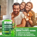 2 Pack Sea Moss Gummies - 120 Vegan Irish Moss Gummy Bears - Made with Natural & Organic Sea Moss Gel, Bladderwrack & Burdock Root - Seamoss Supplement for Energy, Immune Support 5