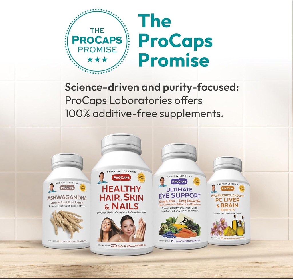 ANDREW LESSMAN Coenzyme Q-10 200 Plus PQQ 20mg - 30 Capsules - Maintains CoQ10 Levels, Optimum Cellular Energy, Supports Energy Production, Heart, Brain, Liver, Kidney, Pancreas. No Additives 5