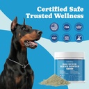 Supplements for Dogs, Dog Supplements Super Blend Powder 9 in 1, Vitamins for Dog, with Iceland Fish Powder, Support Gut Health, Hip and Joint, Multivitamin Support, 6.35oz, Fish Flavor 6