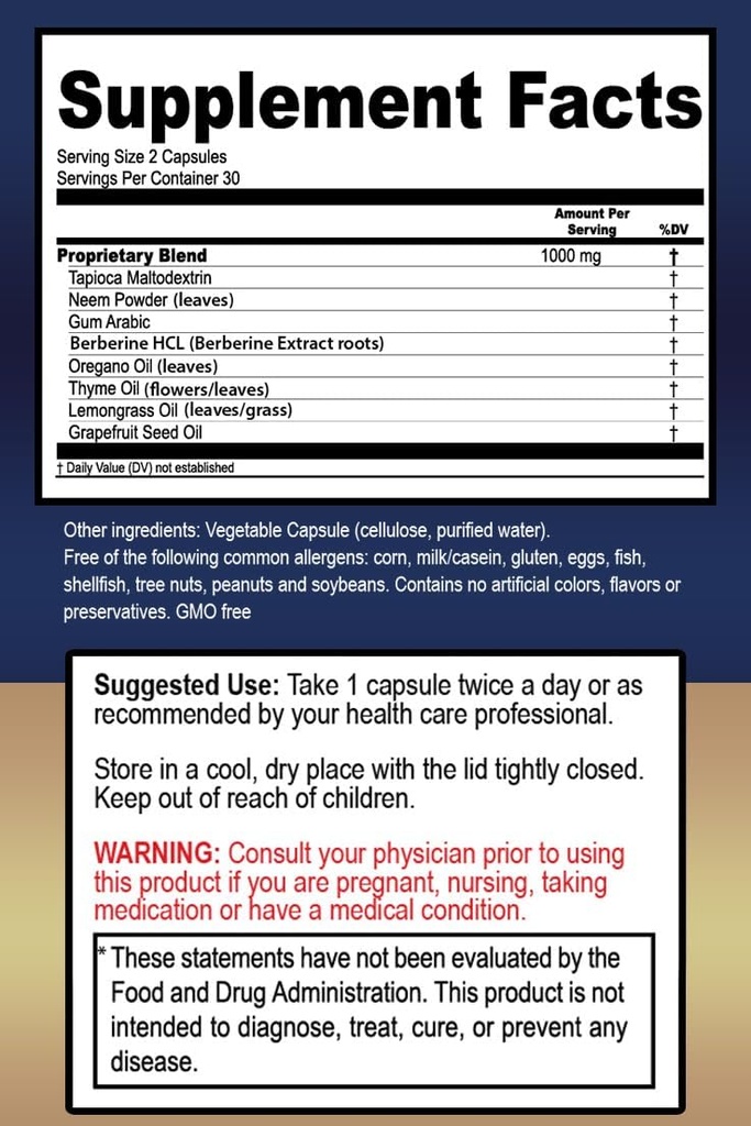 True Healing Naturals - Biota-Solve - Microbial Balance - Provides Balance to A Disrupted Microbiome - 60 Capsules 3