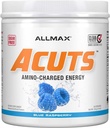 ALLMAX Nutrition AMINOCUTS (ACUTS), Amino-Charged Energy Drink with Taurine, L-Carnitine, Green Coffee Bean Extract, Blue Raspberry, 36 Servings 2