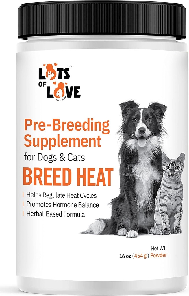 Breed Heat - Breeding & Reproductive Supplement for Dogs & Cats (Formerly Thomas Labs, Same Product) - 16 oz Powder 2
