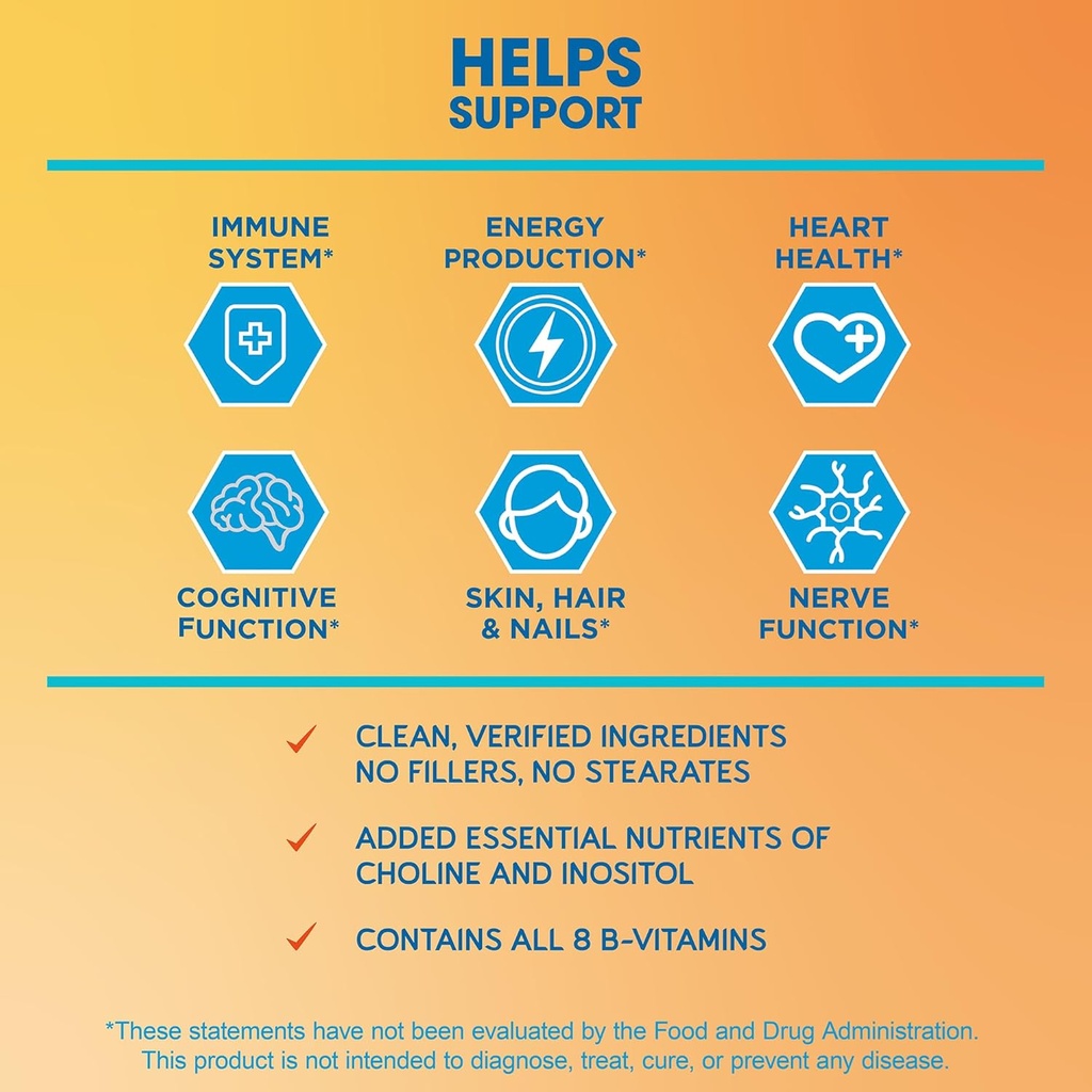 BioEmblem Vitamin B-Complex & Probiotics for Women & Men 4