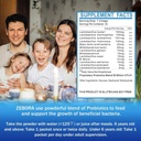 ZEBORA Probiotics for Women, Men and Kids Age 3+, Prebiotics and Probiotics Powder for Digestive and Immune Health – Support Healthy-Respiratory-System Gluten Free and Non GMO, 30 Bags 6