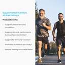 Endur L-Arginine, Healthy Blood Flow & Heart Function Supplement, Supports Exercise Performance & Immune Health, Gluten Free, 350mg (400 Tablets) 5