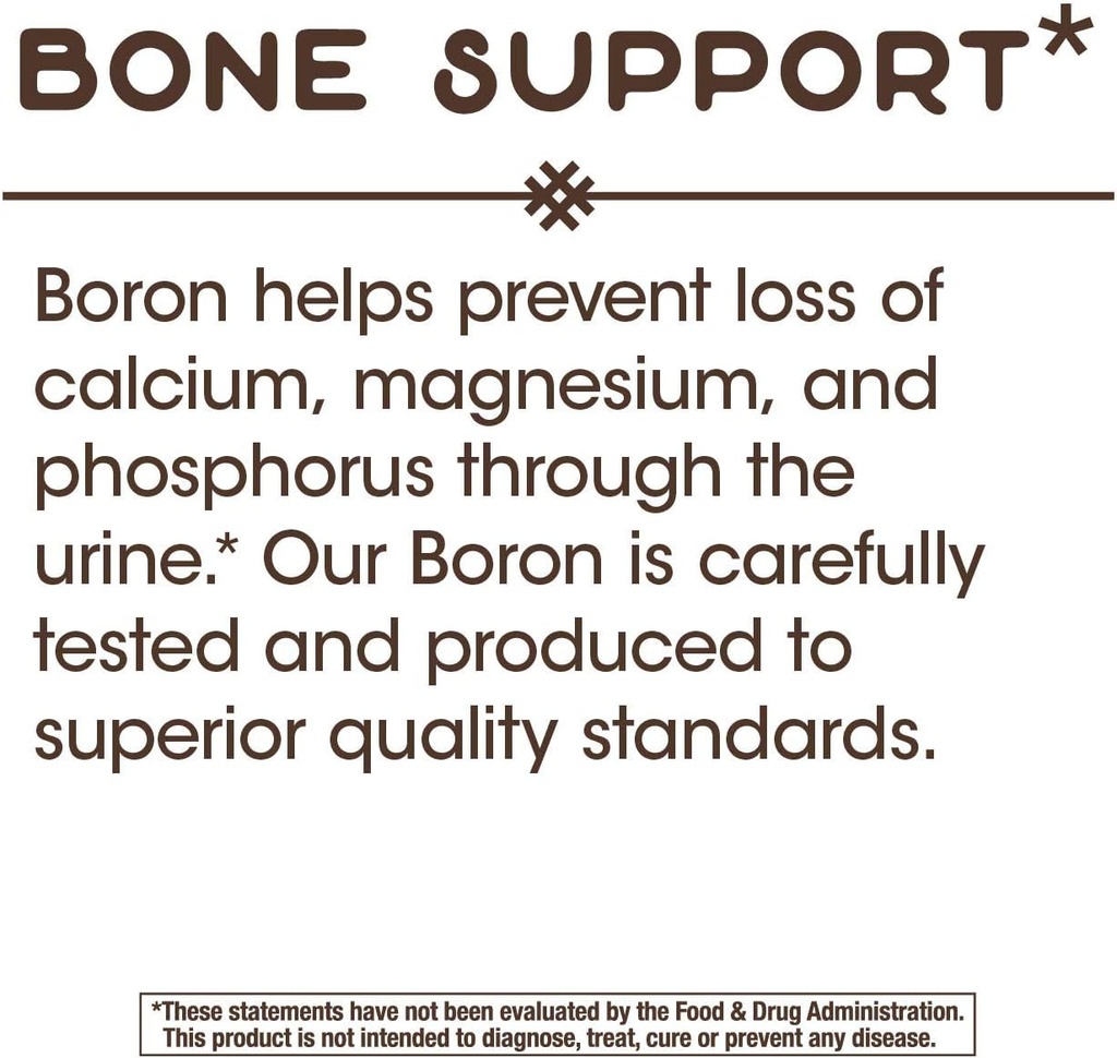 Nature's Way Boron Complex, Supports Bone Health*, 100 Capsules (Pack of 2) 3