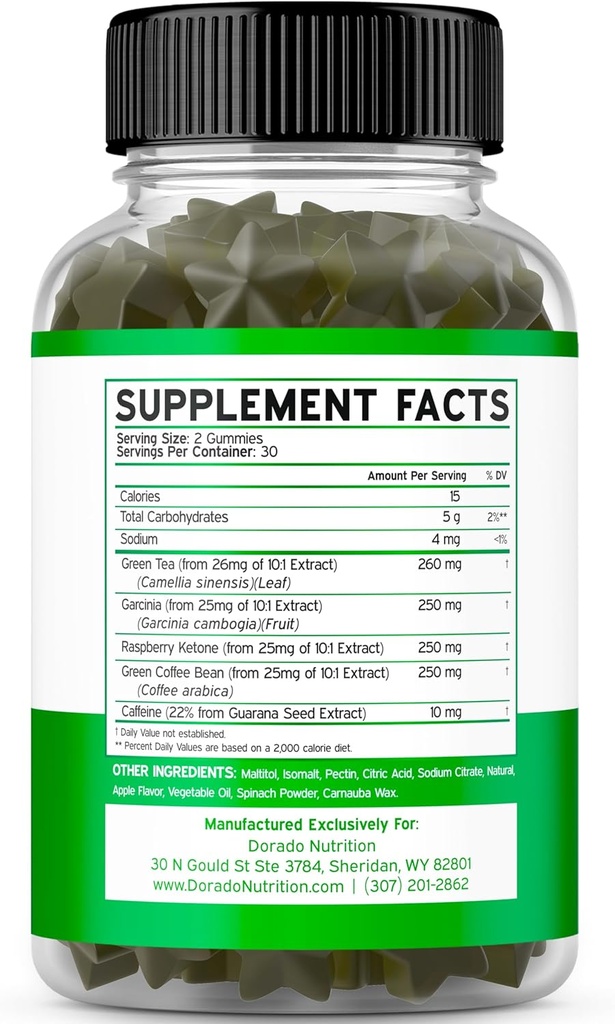 Green Tea Fat Burner Weight Loss (60 Gummies) - Appetite Suppressant Weight Loss Supplement for Men & Women and Colostrum (120 Count) Bovine Colostrum Capsules Supplements - Vegan Safe & Made in USA 6