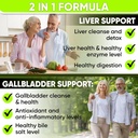 NutraPro Liver Health Formula and Gallbladder Support-Liver Cleanse Detox & Repair to Support Liver Renew 3