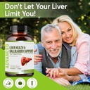 NutraPro Liver Health Formula and Gallbladder Support-Liver Cleanse Detox & Repair to Support Liver Renew 4