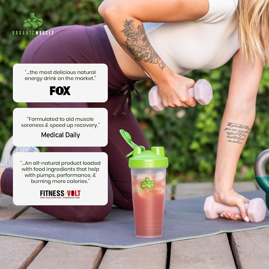 Organic Muscle Brain Boost Nootropics Blend - Vegan & Organic Superfood Health Supplements for Focus, Memory & Productivity with Ashwagandha, Ginkgo & Ginseng - Chocolate Flavor, 20 Servings 6