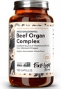 First Light Farms Freeze-Dried Wagyu Beef Organ Supplement Grass-Fed | 180 Capsules | Whole Food Nutrition with Liver, Heart, Kidney & Spleen | Beef Organ Complex, Certified Humane 2