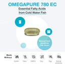 XYMOGEN OmegaPure 780 EC - Alaskan IFOS Five-Star Certified Omega 3 Fish Oil - EPA DHA Fish Oil Supplement- Support Cardiovascular and Brain Health (120 Enteric-Coated Softgels) 4