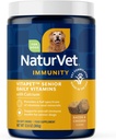 NaturVet VitaPet Senior Daily Vitamin Dog Supplements Plus Glucosamine – Includes Full-Spectrum Vitamins, Minerals – Joint Support for Older, Active Dogs – 120 Ct. Soft Chews 2