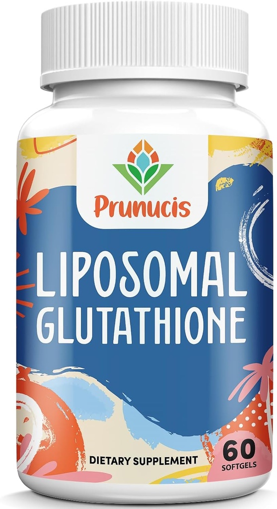 2400MG Liposomal Glutathione, with Vitamin C, Milk Thistle & Alpha-Lipoic Acid, Master Antioxidants, Pure Reduced L-Glutathione - Immune System, Cell Repair, Energy, High Absorption, 180 Softgels 2