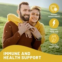 Vegan Vitality Nutrition Booster Bundle - Super Mushroom Complex and Collagen Booster. High Strength Plant Based Formula for Skin, Hair, Immunity and Overall Health for Vegans and Vegetarians 3