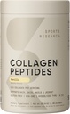Sports Research Collagen Peptides - Hydrolyzed Type 1 & 3 Collagen Powder Protein Supplement for Healthy Skin, Nails, & Joints - Easy Mixing Vital Nutrients & Proteins, Collagen for Women & Men 2