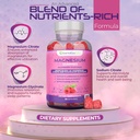 Magnesium Gummies 2 Packs Essentialife 100mg Per Serving - Blend of Magnesium Citrate & Magnesium Glycinate - Supports Healthy Digestion - Stay Calm & Energetic with Magnesium Supplements for Sleep 5