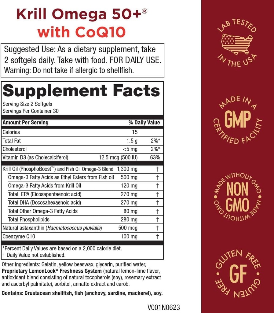 Purity Products Bundle - Krill Omega 50+ with CoQ10 + B-12 Energy Melt - Krill Omega 50+ with CoQ10 (Krill Oil, Fish Oil, CoQ10, Vitamin D) B-12 Berry Melt (Methylcobalamin B12 + B6 + D3 + More) 3