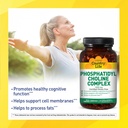 Country Life Phosphatidyl Choline Complex, Promotes Healthy Cognitive Function, 1200mg, 200 Softgels 5