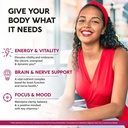 USDA Organic Vitamin B-Complex Liquid Spray 8-in-1 - B5 Pantothenic Acid | B12 Methylcobalamin | B1 Thiamine | B6 Pyridoxine | B7 Biotin | B9 Folic | B3 Niacinamide - Made in USA Supplement, 2fl oz 4