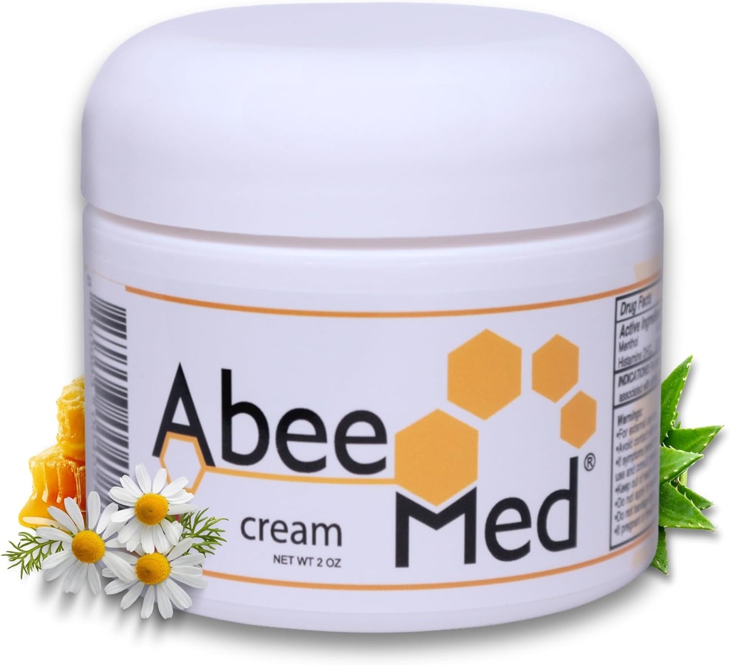 Bee Venom Cream - Natural Apitoxin with Bee Pollen, Chamomile, Menthol - Bee Venom Joint Cream for Muscle, Bone & Joints, Quick Relief, Sprains, Strains - Extra Strength Formula - 2oz 2