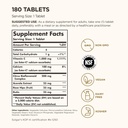 Solgar Ester-C Plus 1000 mg Vitamin C (Ascorbate Complex) - 180 Tablets - Gentle & Non Acidic - Supports Upper Respiratory Health - Non-GMO, Gluten-Free - 180 Servings 3