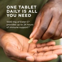 Solgar Ester-C Plus 1000 mg Vitamin C (Ascorbate Complex) - 180 Tablets - Gentle & Non Acidic - Supports Upper Respiratory Health - Non-GMO, Gluten-Free - 180 Servings 4