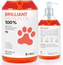 Brilliant Salmon Oil for Dogs, Cats & Puppies | Omega 3 Fish Oil Liquid Supplement with DHA, EPA Fatty Acids | Supports Skin and Coat, Immune System & Joint Function | Hofseth BioCare (10oz) 2