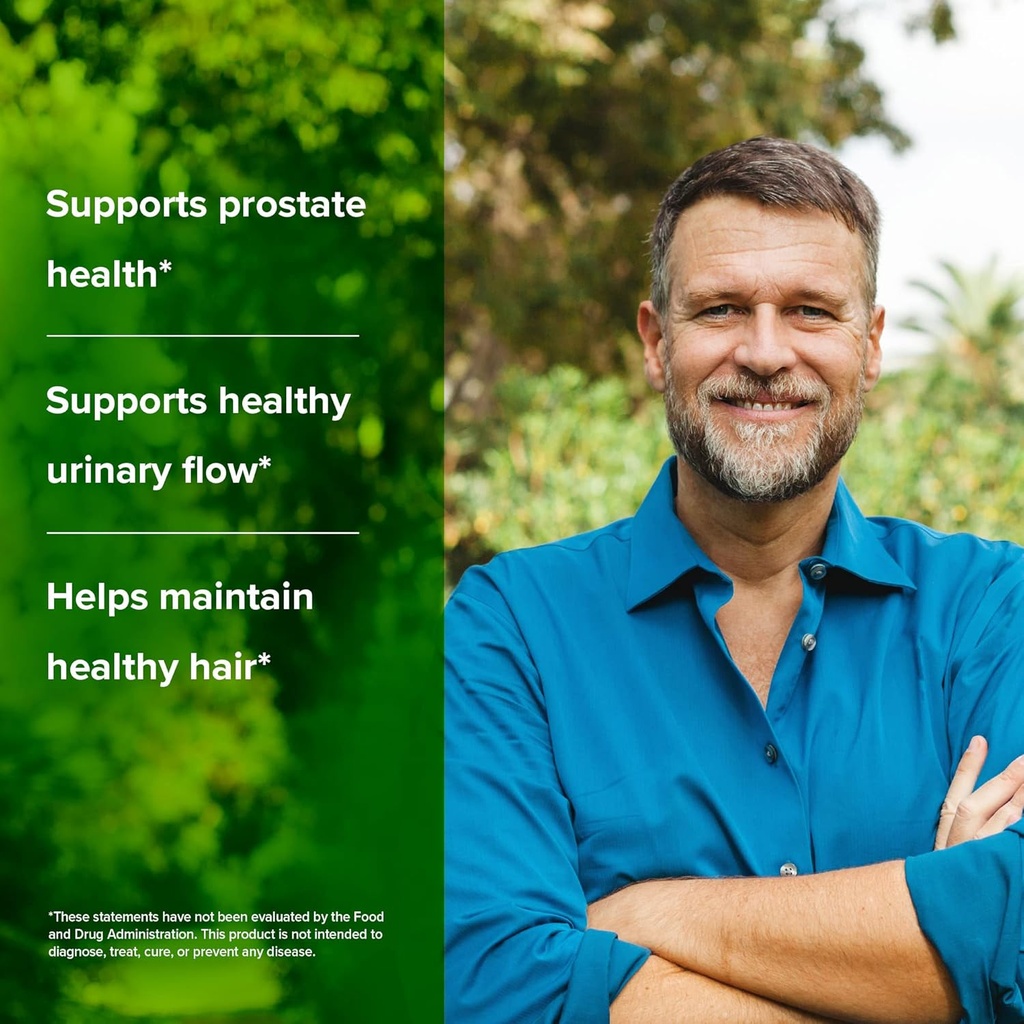 ORZAX Saw Palmetto 2000 mg 120 Vegatable Capsules and Immune Support Supplement, 9-in-1 60 Vegatables Capsules, Bundle 6