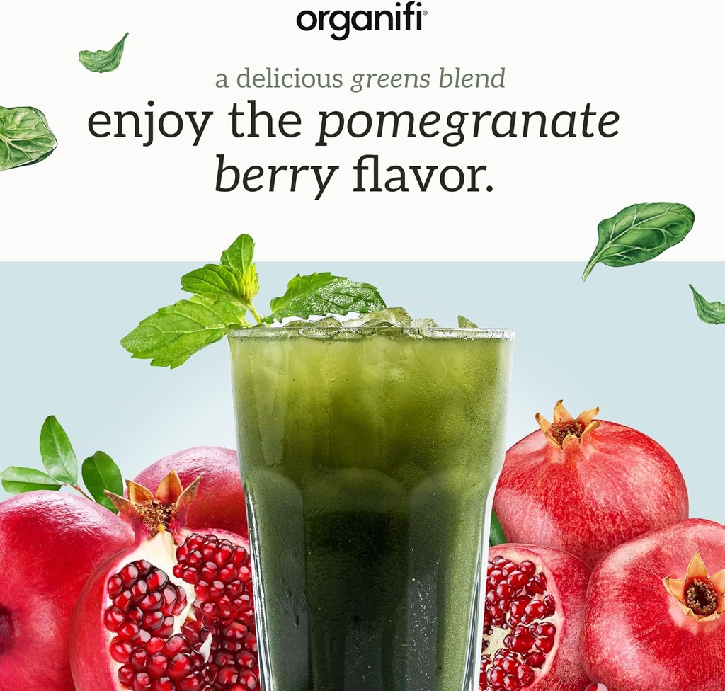 Organifi Daily Greens - Everyday Nutrition and Support - Greens Powder for Energy, Digestion, and Immunity, 30 Servings 6