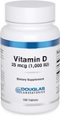 Douglas Laboratories Vitamin D 25 mcg (1,000 IU) - D3 Vitamin - For Immune Support, Bone Health & Tooth Health* - D Vitamin as Cholecalciferol - 100 Tablets 2
