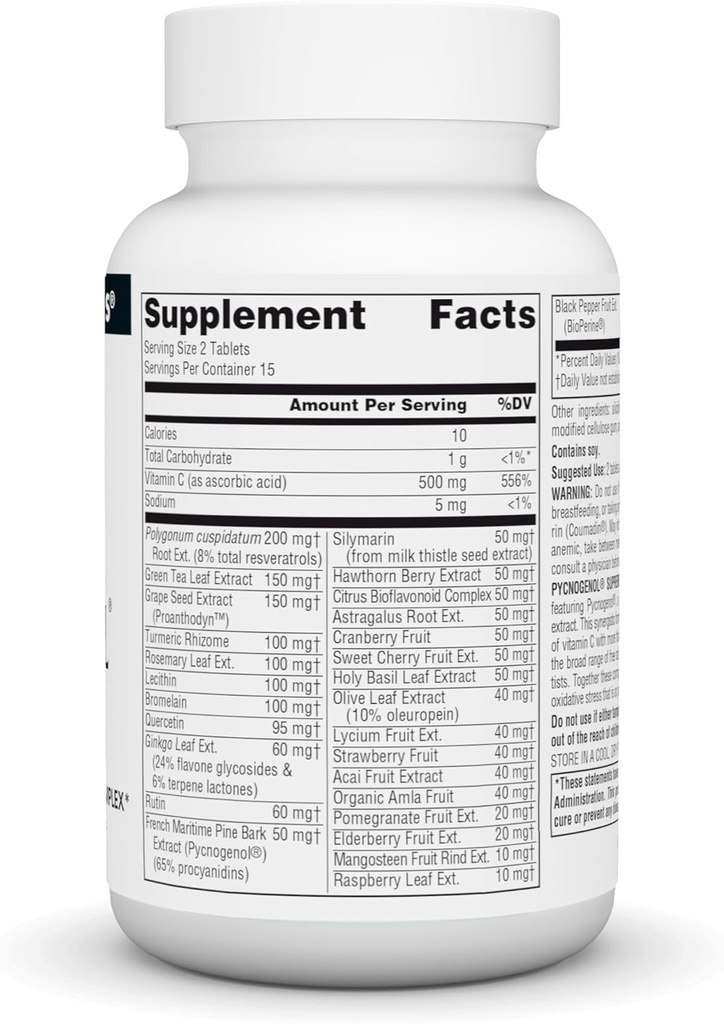 Source Naturals Pycnogenol Supreme, Berry & Botanical Antioxidant Complex* - 30 Tablets 3