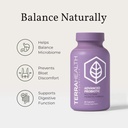 Terra Health Essentials Advanced Probiotics | 50 Billion CFU | Reduce Bloating & Gas, Immune Support | 30-Day Supply (60 Capsules) 5