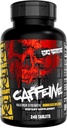 Mutant Caffeine Pills – Pharmaceutical-Grade Pure Caffeine Supplement for Boosting Energy, Focus, Mental Alertness, Performance, & Endurance – Reduces Fatigue & Restores Wakefulness – 240 Tablets 2